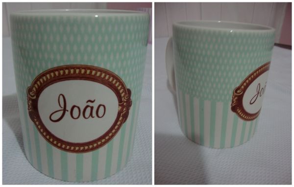 Caneca personalizada de nascimento