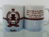 Caneca personalizada de nascimento