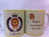 Caneca personalizada de nascimento