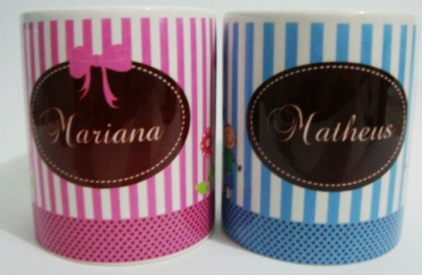 Caneca personalizada de aniversario