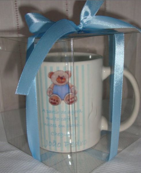 Caneca personalizada de nascimento