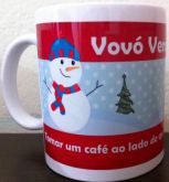 Caneca personalizada de natal