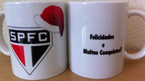 Caneca personalizada de natal