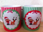Caneca personalizada de natal