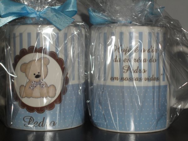 Caneca personalizada de nascimento