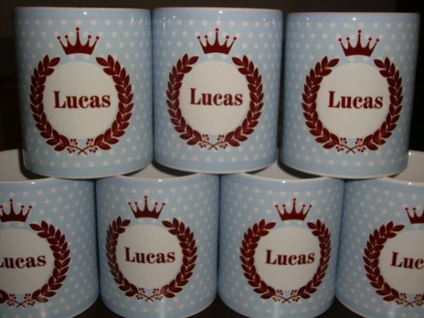 Caneca personalizada de nascimento