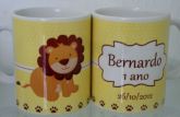 Caneca personalizada de aniversario