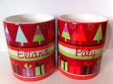 Caneca personalizada de natal