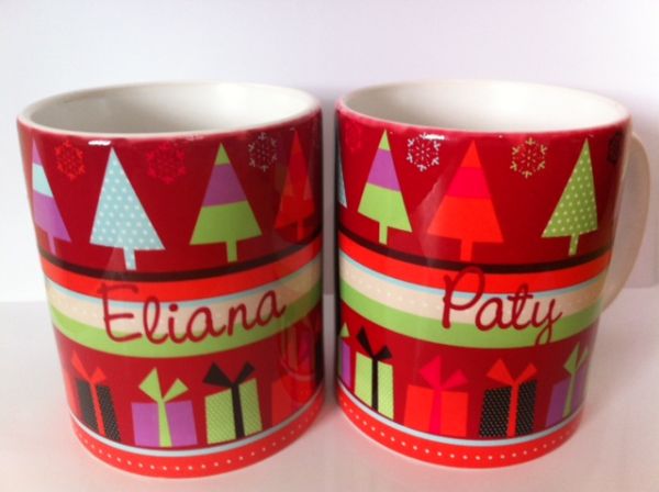 Caneca personalizada de natal