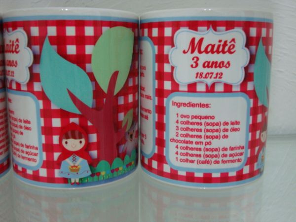 Caneca personalizada de aniversario