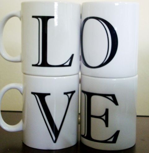 Caneca personalizada de casamento