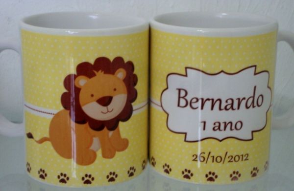 Caneca personalizada de aniversario