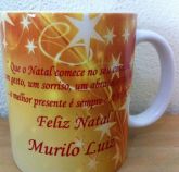 Caneca personalizada de natal
