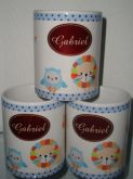 Caneca personalizada de nascimento
