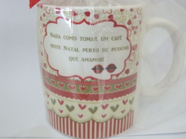 Caneca personalizada de natal