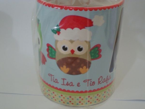 Caneca personalizada de natal