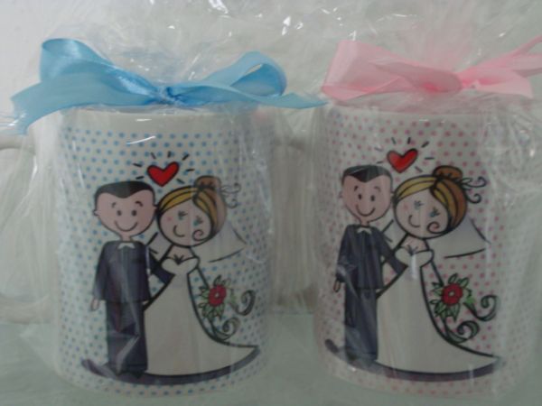 Caneca personalizada de casamento